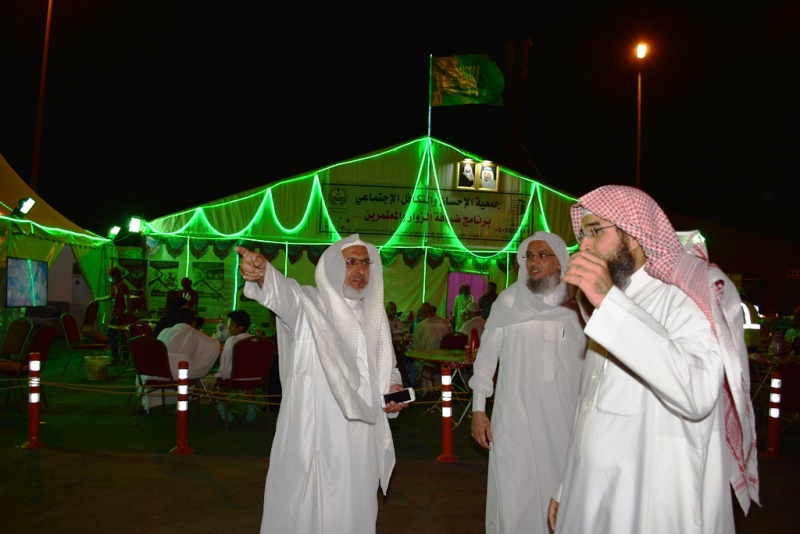السويهري : خدمة إفطار صائم في خيمة (إحسان) احترافية