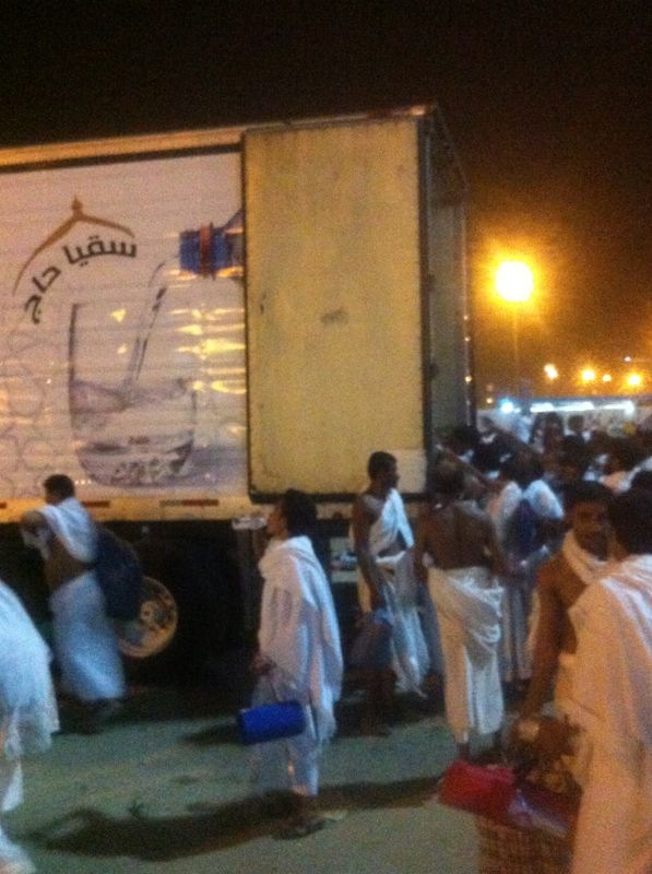 قافلة إحسان (124 الف عيوة توزع على حجاج بيت الله)