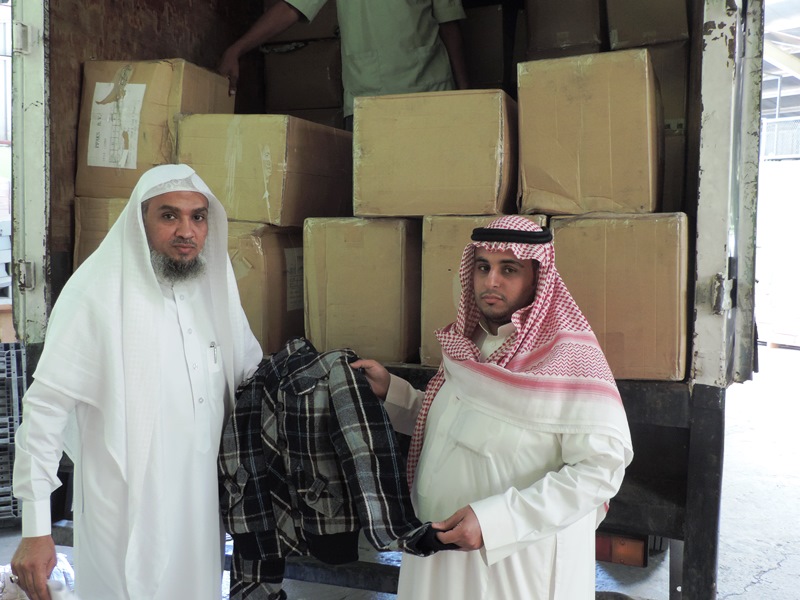 2080 قطعة شتوية من بن داود لـ 500 أسرة محتاجة