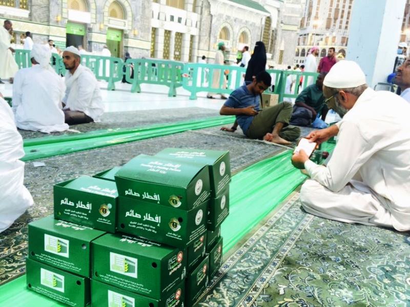 7 ملايين خدمة تقدمها (إحسان) لضيافة زوار بيت الله الحرام خلال شهر رمضان