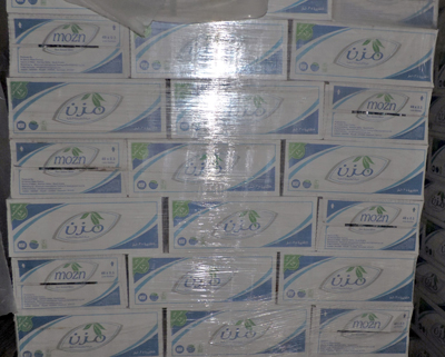 500 كرتون ماء لسقيا حجاج حي العمرة