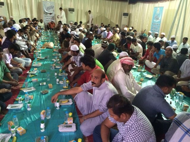 60 ألف وجبة إفطار صائم في 27 مسجدا و 3 مواقف معتمرين