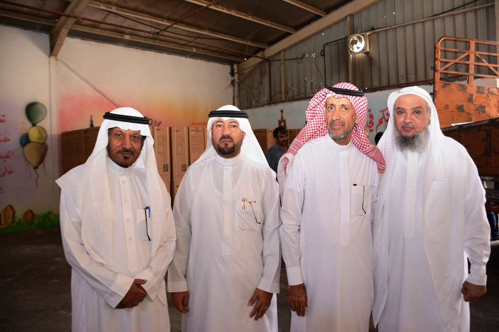 الشاكري يدشن استلام 556 برادة ماء من منصة إحسان للعمل الخيري