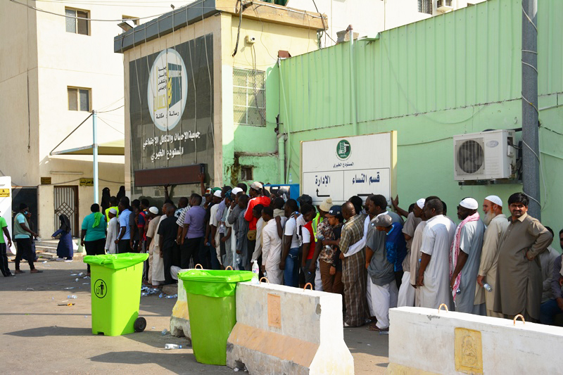 4.900 ذبيحة هدي للأسر المحتاجة بمكة المكرمة في ثاني أيام التشريق