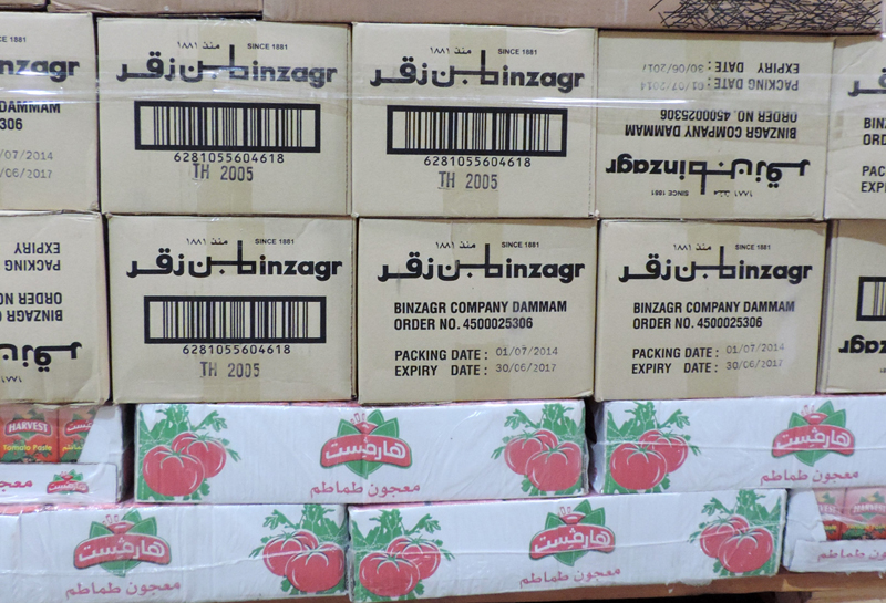 بدء توزيع سلال غذائية لـ 320 أسرة فقيرة