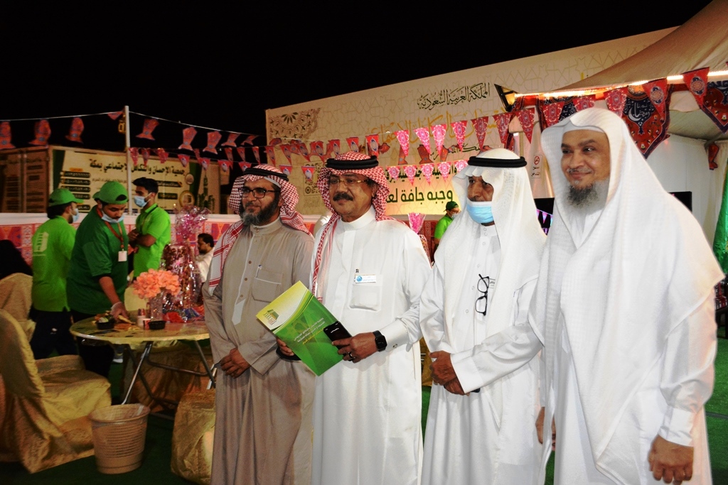 المنشي يتفقد  خدمات الخيمة إحسان الرمضانية