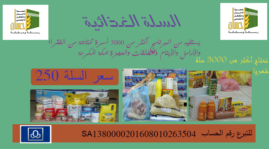 للمساهمة في دعم السلة الغذائية