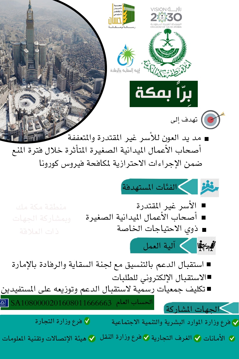 (إحسان) توزع 1.060 كرتون ماء و 300 سلة غذائية للمتأثرين بـ "كورونا"