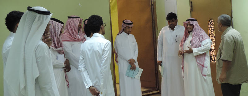 "إحسان" تستضيف طلاب التدريب بجامعة أم القرى