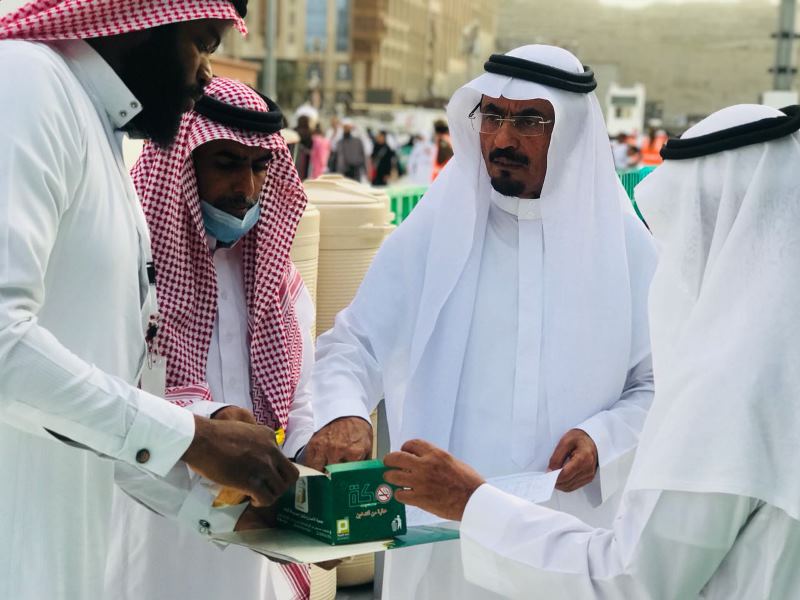 الزايدي يحث العاملين في إفطار صائم بمضاعفة الجهد في العشر الأواخر